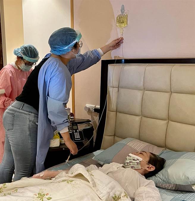 「扁嫂不能先被自己打敗！」前總統陳水扁為妻子打氣。（柯宗緯翻攝）