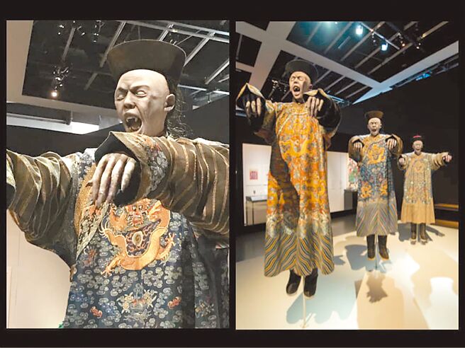 台南市美术馆前晚在脸书粉专贴出法国凯布朗利博物馆展出殭尸艺术品，预告25日在南美2馆展出「亚洲的地狱与幽魂」，至13日下午6时已有6.1万人按讚、3.2万则留言与1.6万次分享。（法国凯布朗利博物馆提供／程炳璋台南传真）