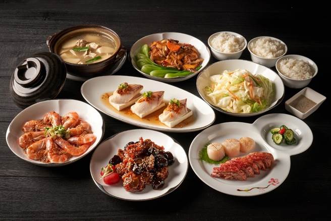 台北美福大飯店，米香台菜餐廳。（台北美福大飯店提供）