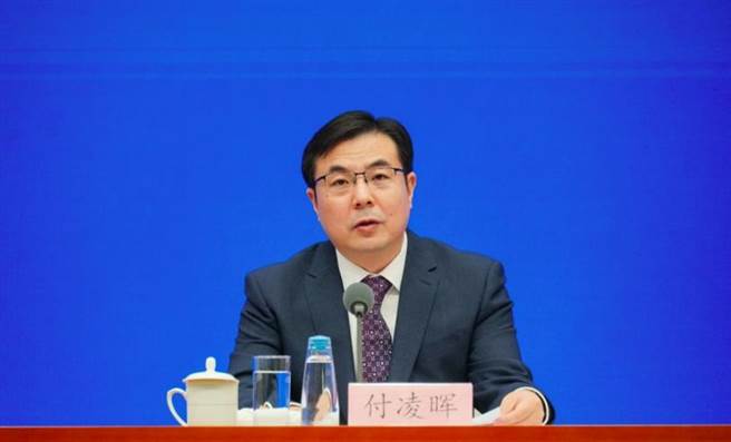 大陆国家统计局新闻发言人、国民经济综合统计司司长付凌晖。（大陆国新办官网）