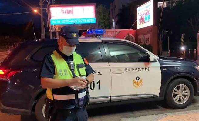 案發後，警方已加強該路段學校上、下學及夜間時段周邊巡邏、路檢密度，以防制類似案件發生。（民眾提供／馮惠宜台中傳真）