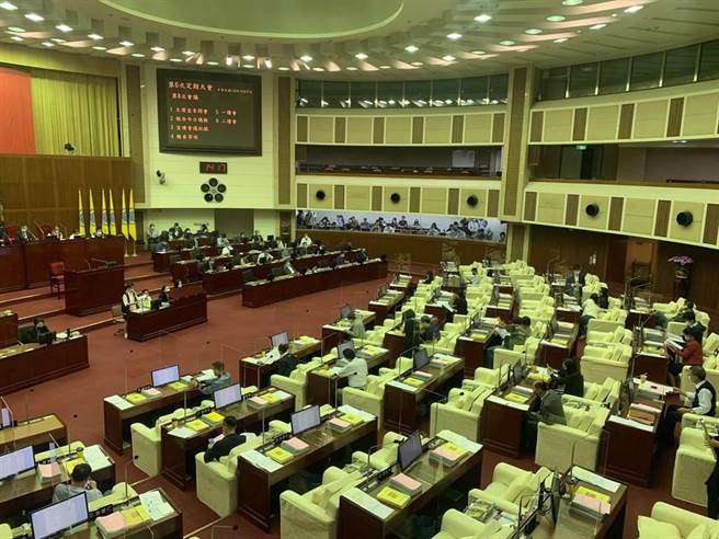 台北市议会下午举行大会。（资料照，黄婉婷摄）