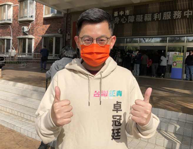 卓冠廷。(陈世宗摄)