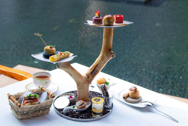 北投丽禧温泉酒店推出「春夏一日游专案」，享受90分钟独立汤屋与2客丽禧下午茶，专案价双人3050元起。（北投丽禧温泉酒店提供）