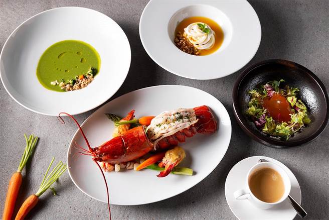 誠品行旅In Between之間餐廳雙人人文套餐，可任選三道精緻前菜及一道主餐。（誠品行旅提供）