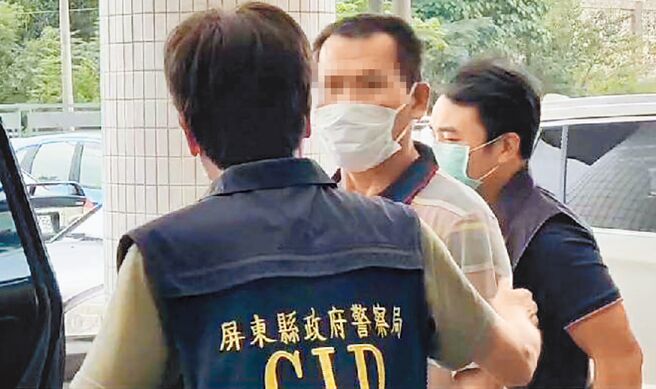 涉犯惊悚挖眼案的杨姓男子(中)，一审被依重伤害未遂等罪，判刑5年。可上诉。（本报资料照片）