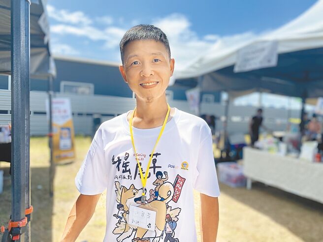 黄信霖。（曹婷婷摄）