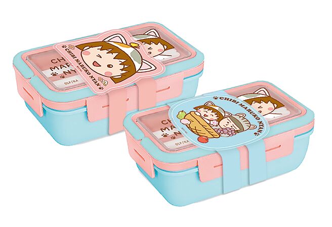 全联「丸乐同萌会」福利点加价换活动，推出酷夏保冰剂，搭配轻便手提便当盒，实用度加分。（全联提供）