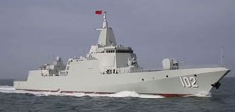 055型拉薩艦首航日本海演訓 陸曝實際目標