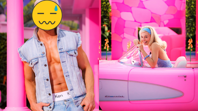 真人版芭比男友Ken被大批網友譏笑年紀大、不符合角色年紀。(圖/Warner Bros. Pictures Twitter)