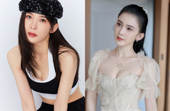 女星趙櫻子疑似被爆料不穿內衣練舞等行為。（圖／微博）