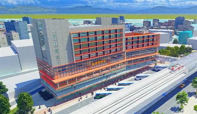 招商金额至少10亿元的鹿港转运站，日前再度流标。（彰化县政府提供／吴敏菁彰化传真）