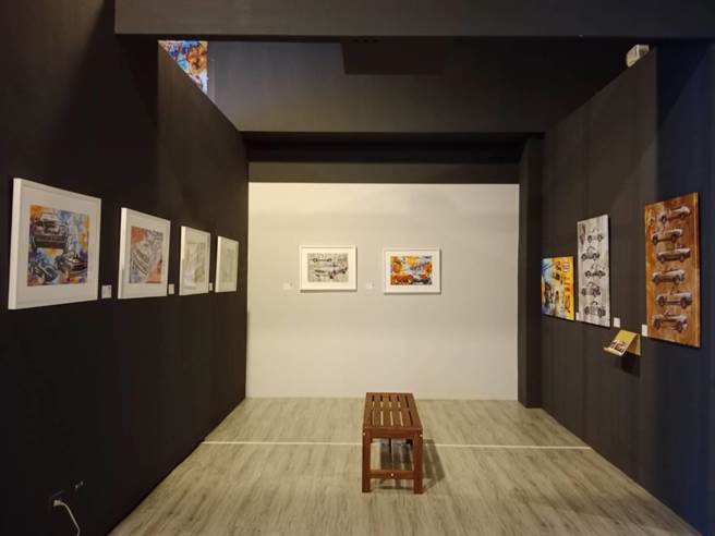 德国当代艺术家贝恩德．卢斯（Bernd Luz）新普普风亚洲艺术首展，高雄驳二登场。（柯宗纬翻摄）