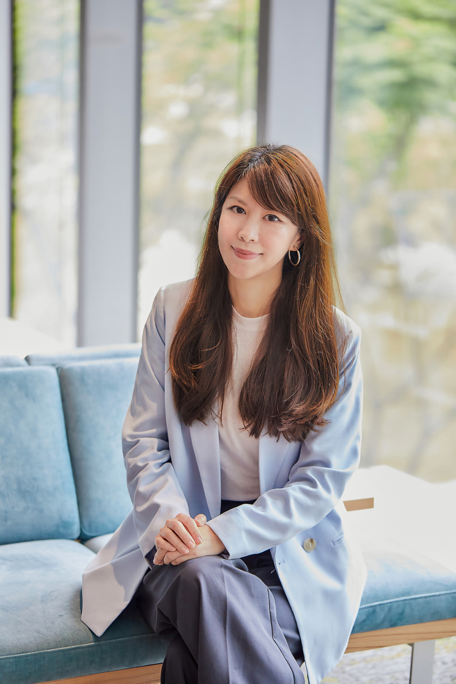 LINE热点事业部总监余欣蓬认为，口袋名单的使用者，都可能成为下一位KOL，传递在地实用好玩的资讯。(摄影/刘晓天)