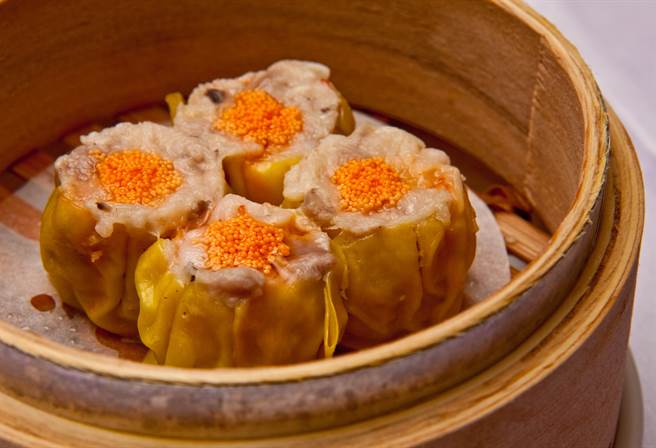 潮品集，蟹黃燒賣。（台北神旺大飯店提供）