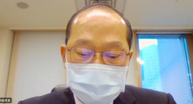 （金管会银行局副局长林志吉。图／视讯截图）