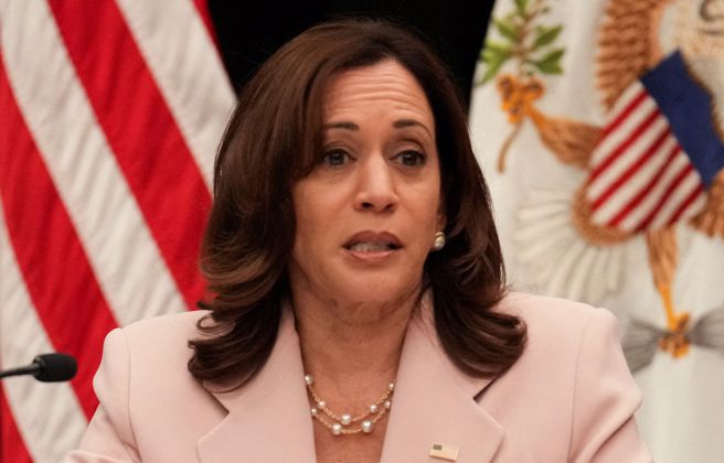 美国副总统贺锦丽（Kamala Harris）。 (图/路透社) 