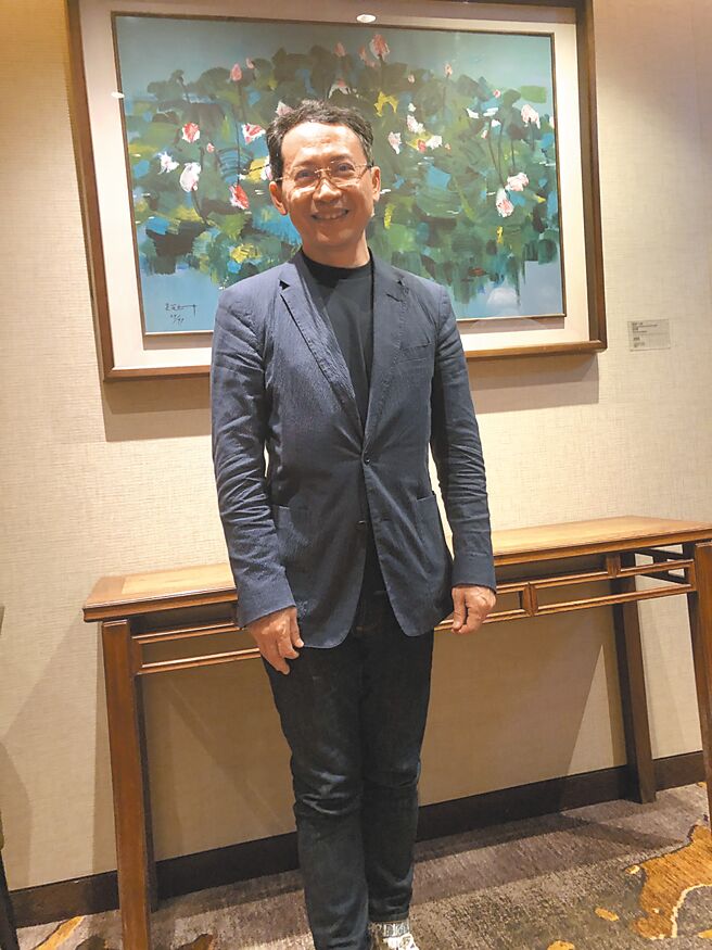 台鋼董事長王炯棻。（吳靜君攝）