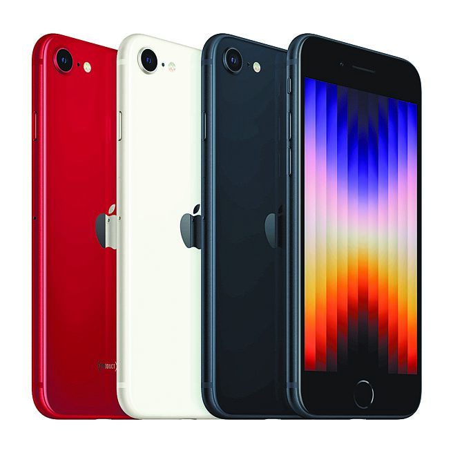 神脑国际「618年中庆」推出半价iPhone SE 128G黑色款优惠，18日下午6点限量开抢，特杀价7750元。（神脑国际提供）