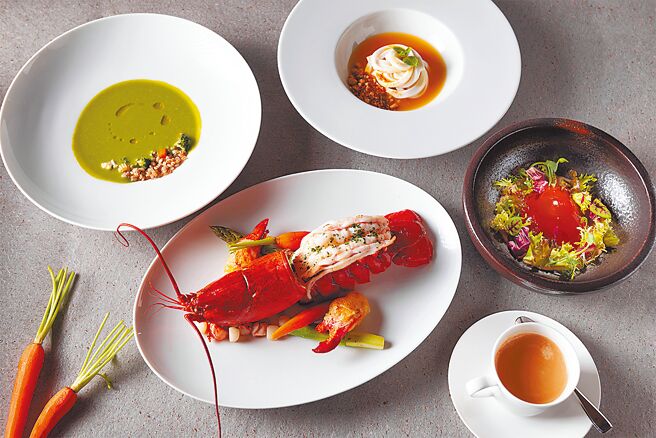 诚品行旅In Between之间餐厅双人人文套餐，可任选3道精致前菜及1道主餐。（诚品行旅提供）