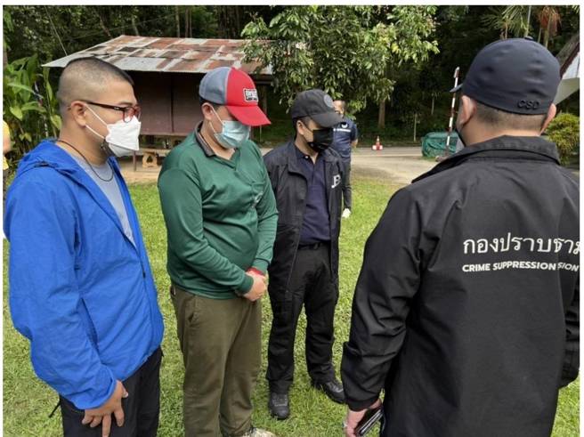 桃园高铁站双尸3命案，潜逃泰嫌今在清迈投案。(翻摄网路/林郁平台北传真)