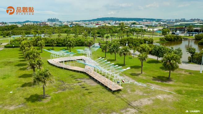 品观点｜装置艺术《洄身》获好评 加码移展林园湿地公园成新打卡亮点（图/品观点提供）