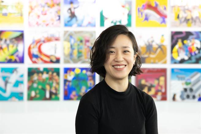 黄海欣在疫情中首次推出NFT作品，呈现居家防疫百态。（SOYL提供）