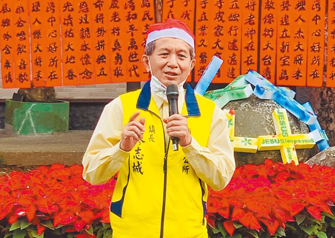 埔里鎮長廖志城尋求蟬聯，迄今沒有對手。（廖志晃攝）