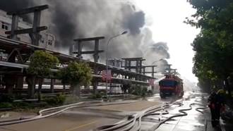 上海化工廠火勢已控制釀1死 應急管理部派員指導處置