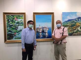 台東大自然油畫協會展出145幅作品 2022年唯一場