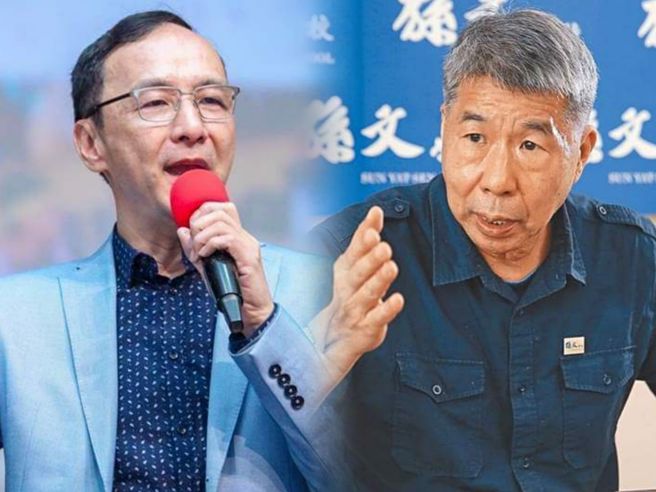 国民党党主席朱立伦（左）、孙文学校总校长张亚中（右）。（合成图／素材取自本报系资料照、朱立伦办公室提供）