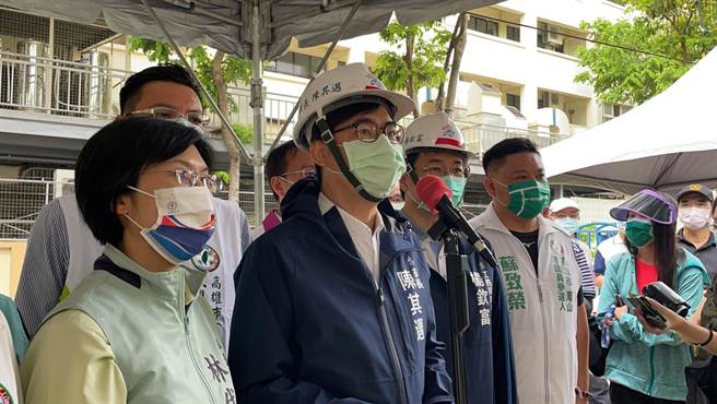 高雄市长陈其迈。（洪靖宜摄）