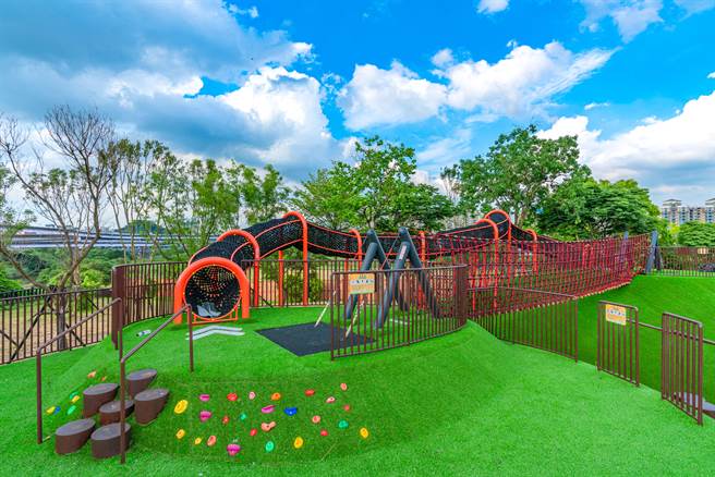 阳光运动园区重新规画改造。（高滩处提供／李奇叡新北传真）