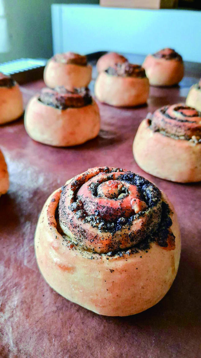 鹤冈文旦也是瑞穗特产，使用柚花制作甜点，好吃又有创意。(图/花莲趣)