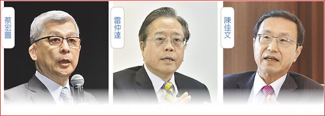 蔡宏圖、雷仲達、陳佳文