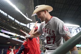 MLB》神鱒雙轟打暈水手 天使單日2連勝