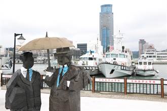 基隆國門廣場「紳士」雕塑明撤離 市府：爭取其他合作方案