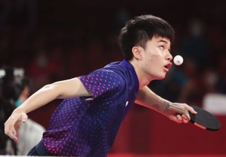 桌球》林昀儒打退世錦賽銀牌 3線作戰都進4強