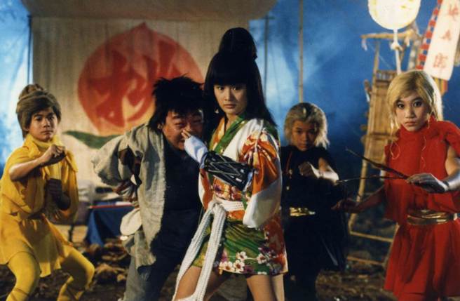 林小樓桃太郎扮相英姿颯爽，頗有男子氣概。(圖/中時資料照)