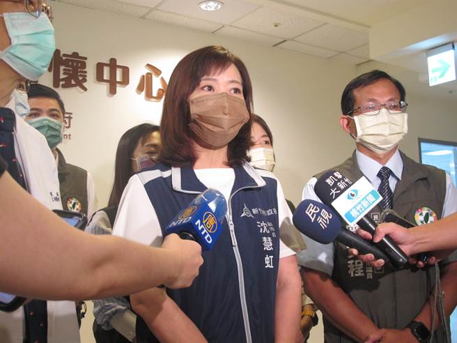 新竹市副市长沈慧虹。（王惠慧摄）
