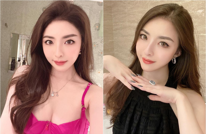 「性感女神」貝依霖收噁男露骨私訊，忍不住爆粗口回擊。(取材自chantalebelle IG)