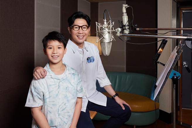 品冠首次與兒子Jayden正式合唱。（種子音樂提供）