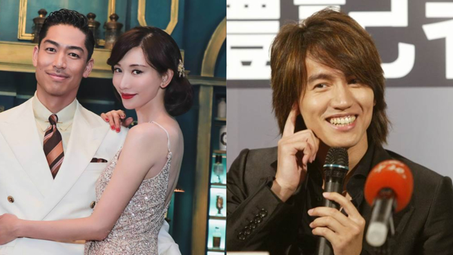 已婚林志玲(左)与AKIRA育有一子，使言承旭（右）感慨要跟上脚步。(图/中时资料照、微博)