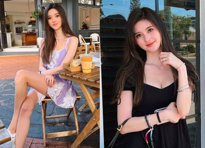 廖思惟的美腿好身材常引网民暴动，绝美顏值则从幼幼时期就能看出潜质。（图／取自廖思惟IG）