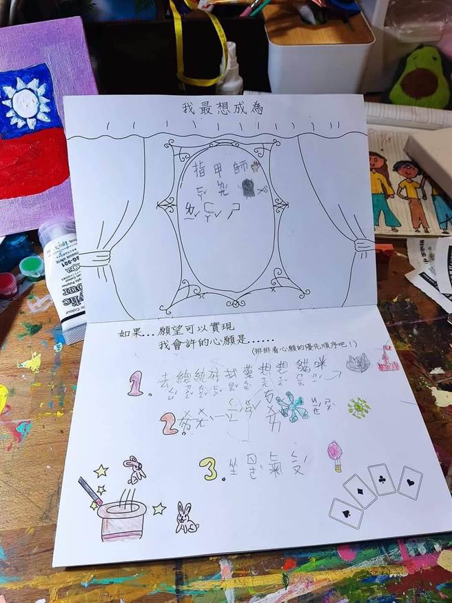 桃園熱氣球嘉年華癌童搭熱氣球升空一圓心願。(觀旅局提供／呂筱蟬桃園傳真)