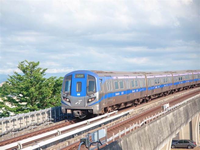 花莲6.0地震 桃园机场捷运影响20列车1700名旅客。(桃捷公司提供／资料照)