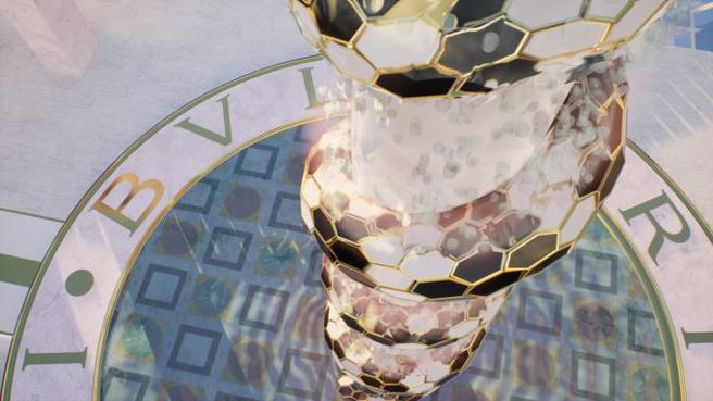 寶格麗跨足元宇宙，推出首支元宇宙概念的作品。（BVLGARI提供）
