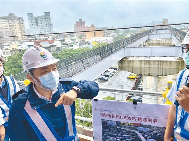 面對缺工、缺料的影響，新北捷運局強調三鶯線明年底完工的目標不變。（本報資料畫面）