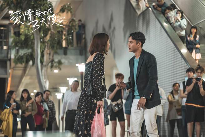 陈庭妮、刘冠廷组合获观眾青睐。（八大提供）