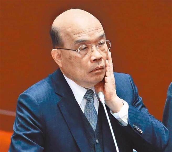 行政院长苏贞昌。（本报资料照）